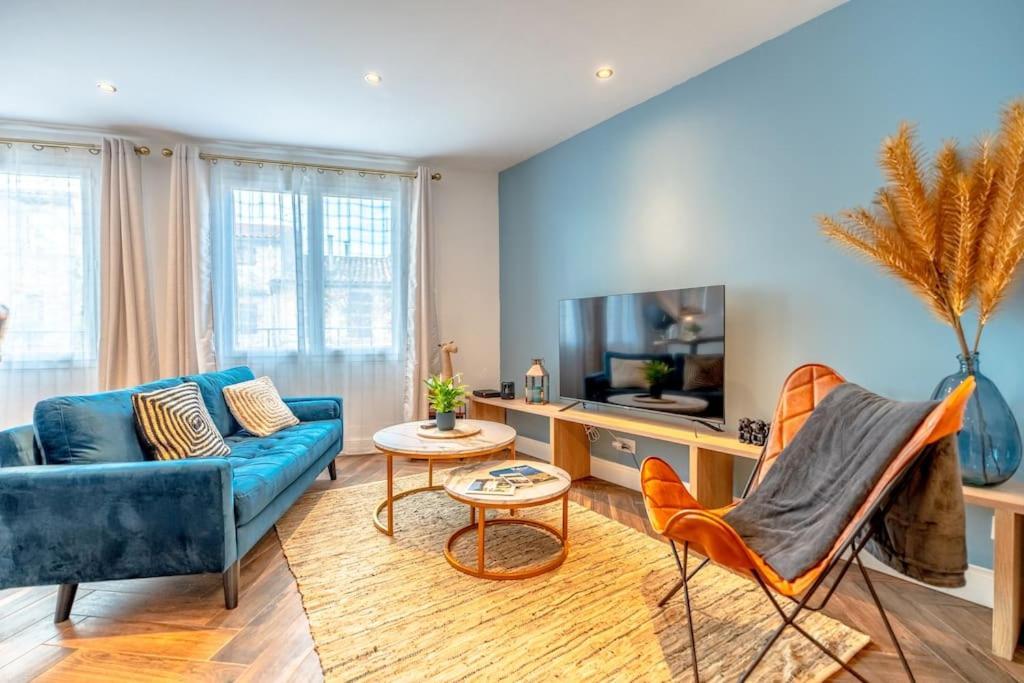 Superbe Appartement Neuf, Climatise Centre Village Le Plan-de-la-Tour Exteriör bild