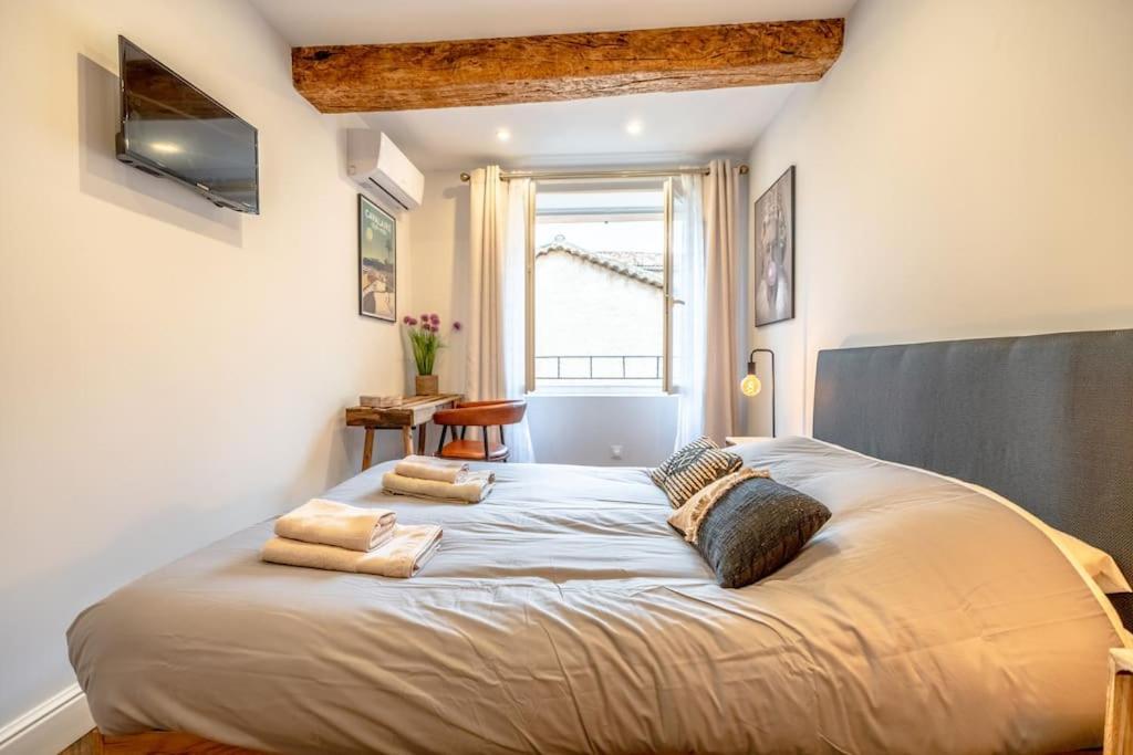 Superbe Appartement Neuf, Climatise Centre Village Le Plan-de-la-Tour Exteriör bild